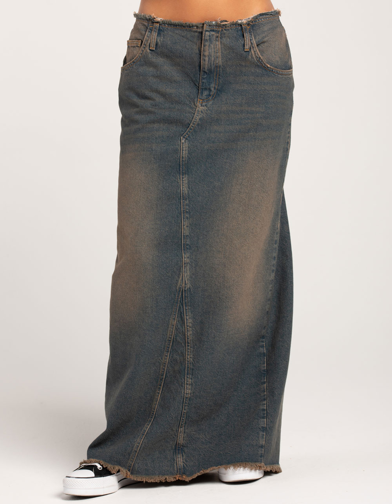 BDG Urban Outfitters Frankie Womens Maxi Denim Skirt image number 1