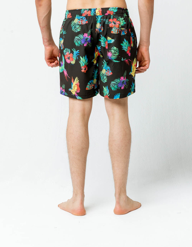 PUBLIC ACCESS Jungle Mens Volley Shorts image number 4