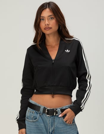 ADIDAS Originals Womens V-Neck Superstar Track Top Primary Image