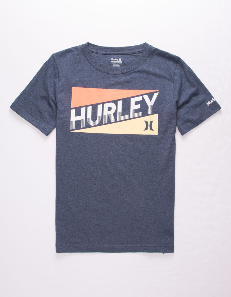 HURLEY New Stadium Lines Ocean Boys T-Shirt image number 0
