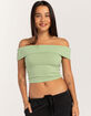 RSQ Womens Off The Shoulder Top image number 5