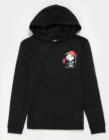 RIOT SOCIETY x Peanuts Samurai Mens Hoodie Alternative Image