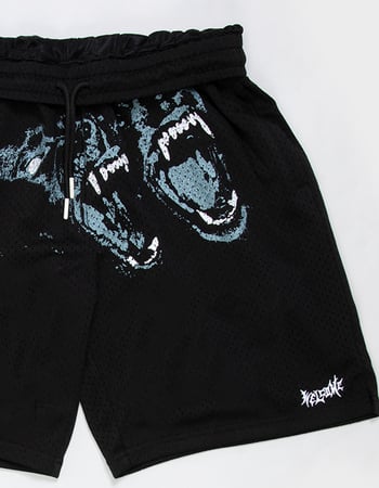 WELCOME SKATEBOARDS Woof Mens Mesh Shorts Alternative Image