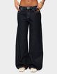 EDIKTED Karah Belt Low Rise Jeans image number 1