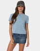 EDIKTED Callahan Striped Tee image number 1