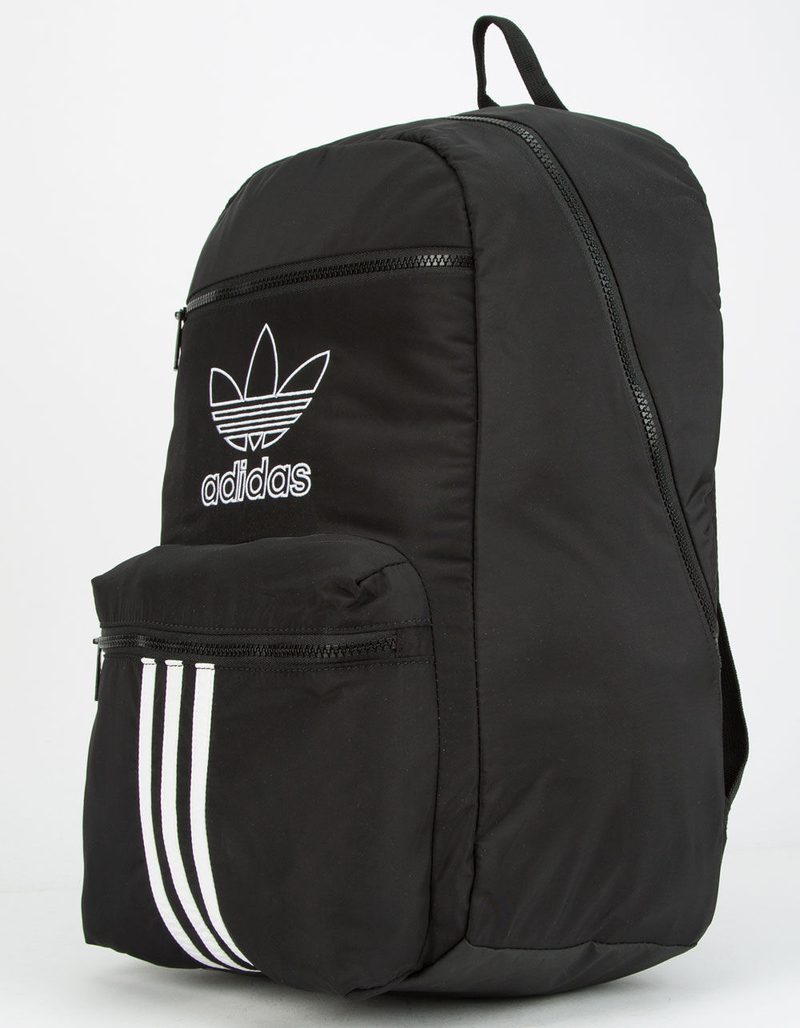 ADIDAS National 3-Stripes Black Backpack image number 1