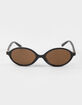 RSQ Small Oval Land Sunglasses image number 2