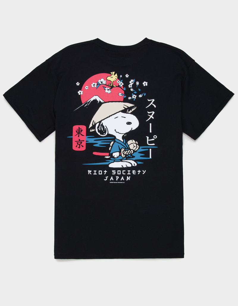 RIOT SOCIETY x Peanuts Samurai Mens Tee image number 0