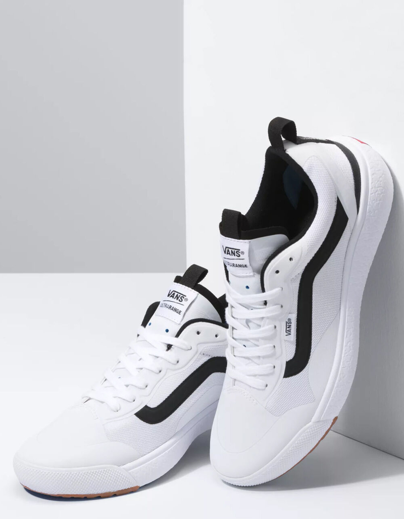 VANS UltraRange EXO White & Black Shoes image number 2