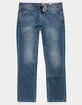 VOLCOM Vorta Mens Blue Slim Straight Jeans image number 1