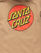 SANTA CRUZ Classic Dot Mens Zip-Up Hoodie image number 3