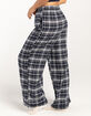 FULL TILT Plaid Womens Pajama Pants image number 3