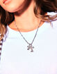 RSQ Cross Charm Necklace image number 1