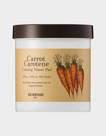 SKINFOOD Carrot Carotene Calming Water Toner Pads Primary Image