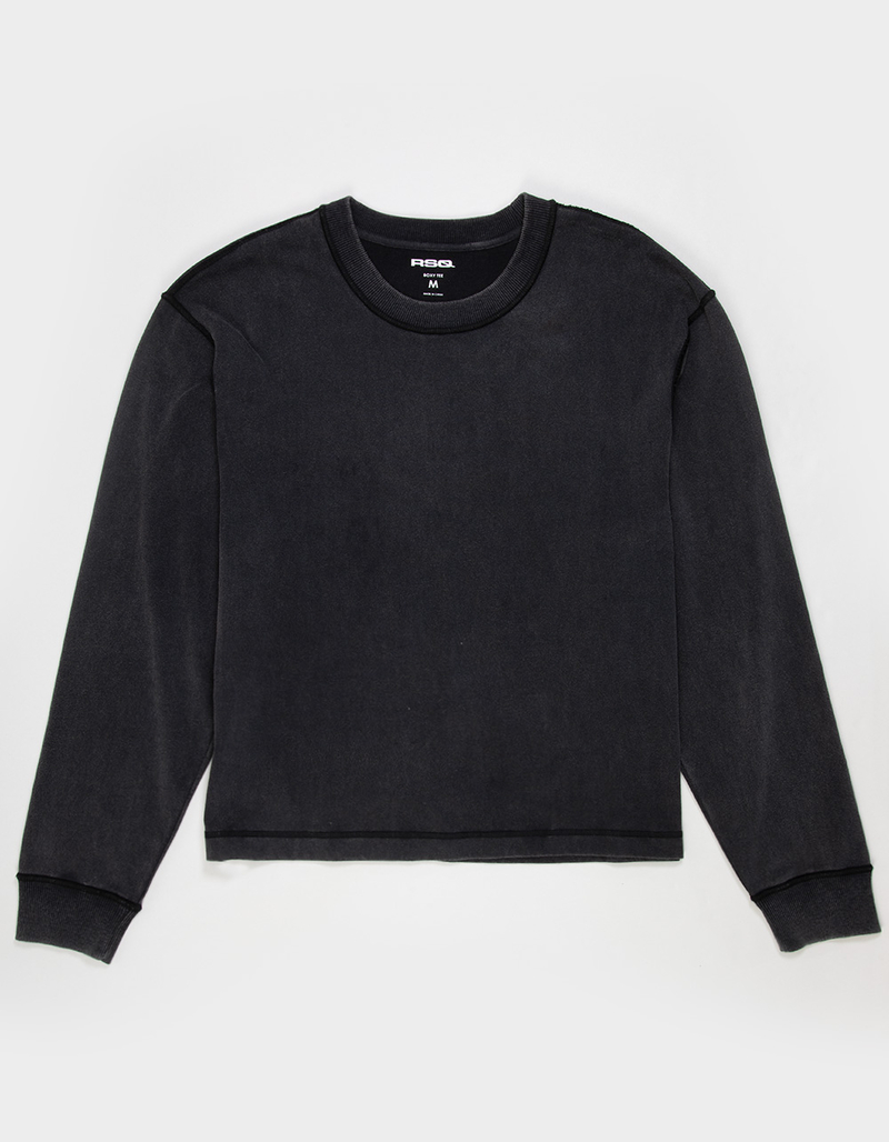 RSQ Mens Long Sleeve Boxy Tee image number 1