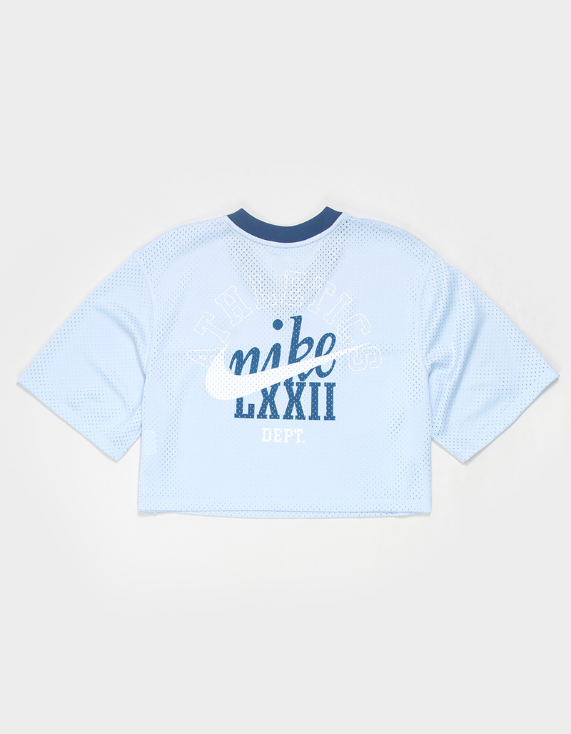 NIKE Womens Crop Mesh Jersey image number 0