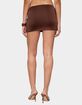 EDIKTED Isaiah Abstract Ring Mini Skirt image number 3