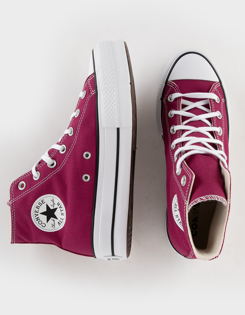 CONVERSE Chuck Taylor All Star Lift Platform Womens High Top Shoes image number 4