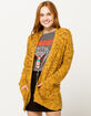 WOVEN HEART Popcorn Knit Womens Cardigan image number 1