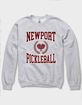 PICKLEBALL Newport Crest Unisex Crewneck Sweatshirt image number 1