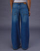 RSQ Womens Mid Rise Wide Leg Jeans image number 4