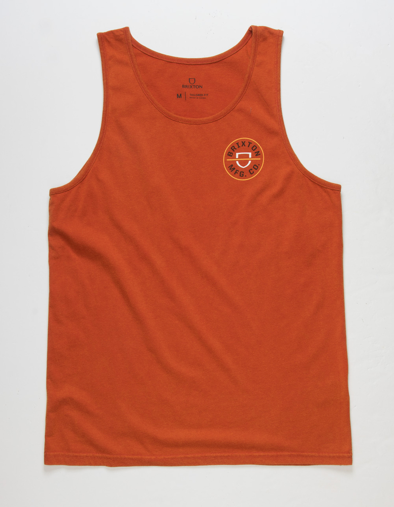 BRIXTON Crest Mens Tank Top image number 1
