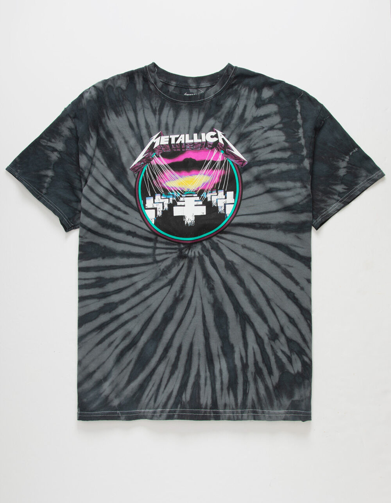 Metallica Tie Dye Mens T-Shirt image number 0