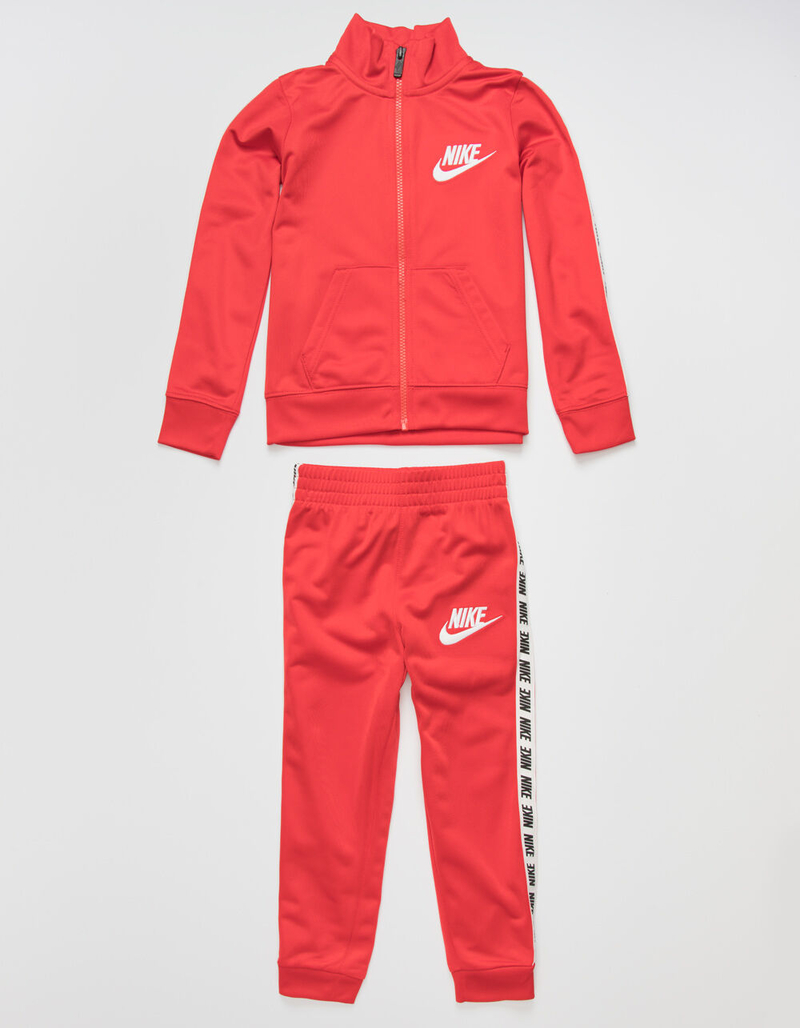 NIKE Tricot Taping Little Boys Jogger Set (4-7) image number 0