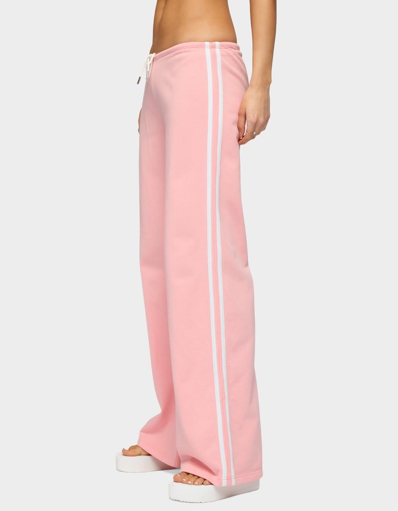 EDIKTED Cammile Contrast Stripe Sweatpants image number 1