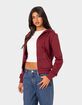 EDIKTED Avery Zip Up Hoodie image number 3