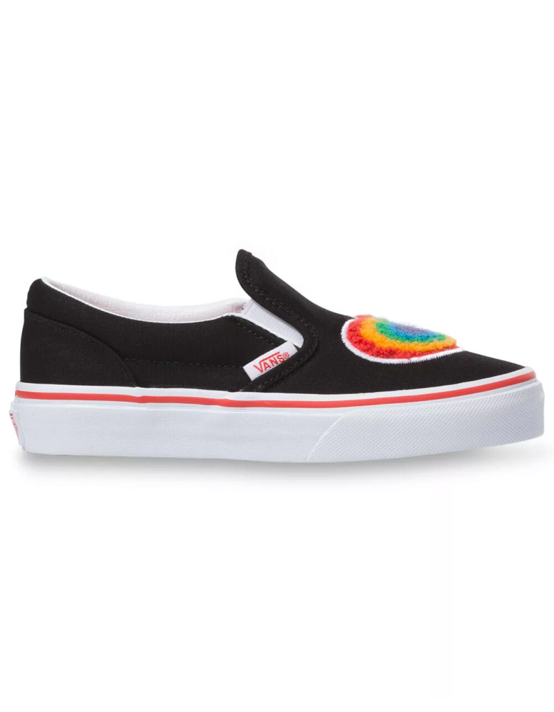 VANS Classic Slip-On Rainbow Girls Shoes image number 1