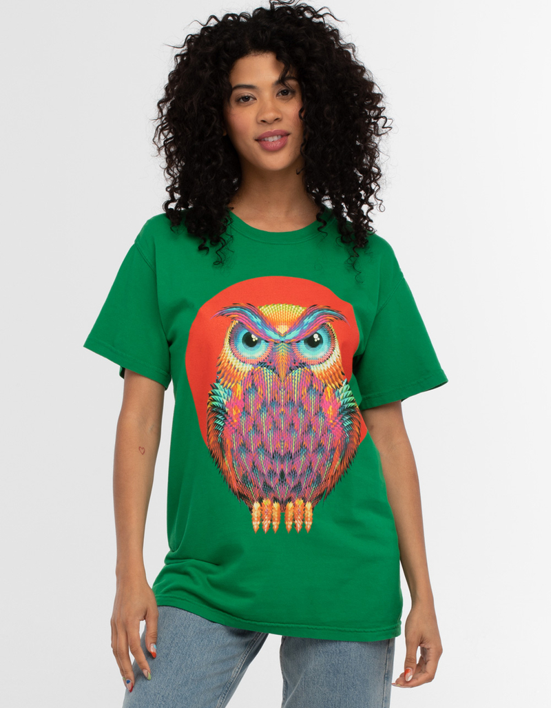 IKIIKI by ALI GULEC Owl 2 Womens Tee image number 0