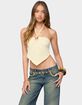 EDIKTED Alana Floral Handkerchief Halter Top image number 1