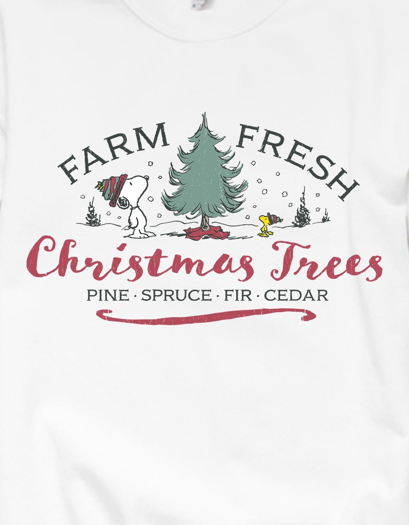 PEANUTS Farm Fresh Trees Unisex Crewneck Sweatshirt image number 1