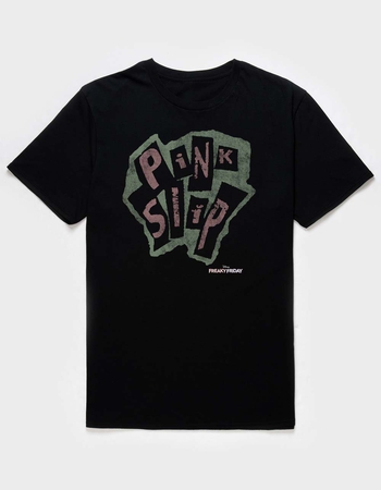 FREAKY FRIDAY Pink Slip Logo Unisex Tee Primary Image