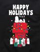 PEANUTS Happy Holidays Presents Unisex Holiday Crewneck Sweatshirt image number 2