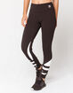 ADIDAS Large Logo Black Womens Leggings image number 2