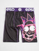 PSD Rick and Morty Purple Space Mens Boxer Briefs image number 2