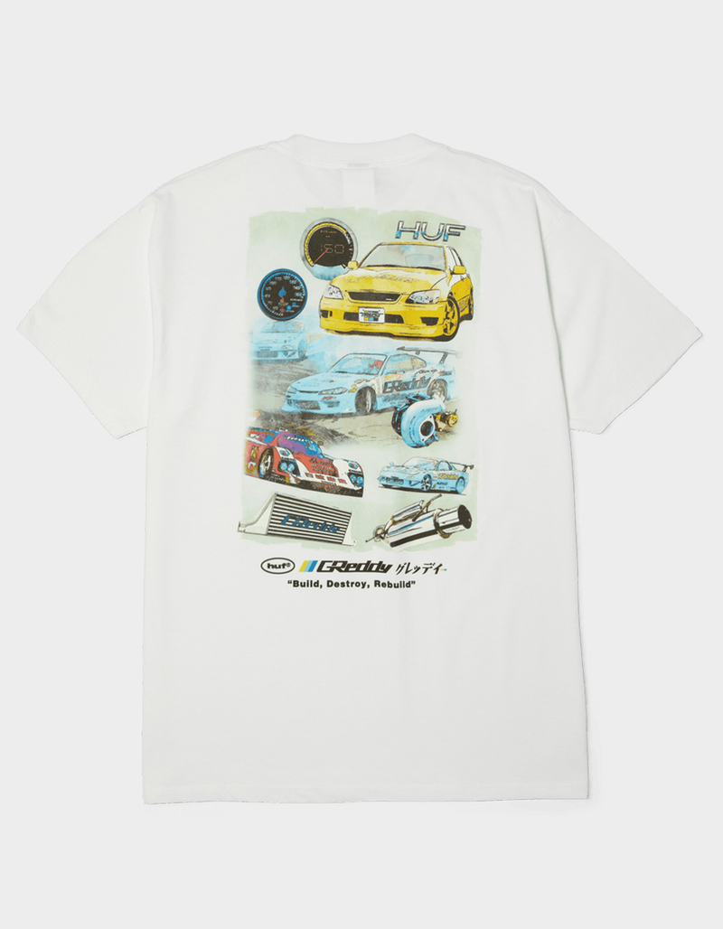 HUF x GReddy Parts Mens Tee image number 0