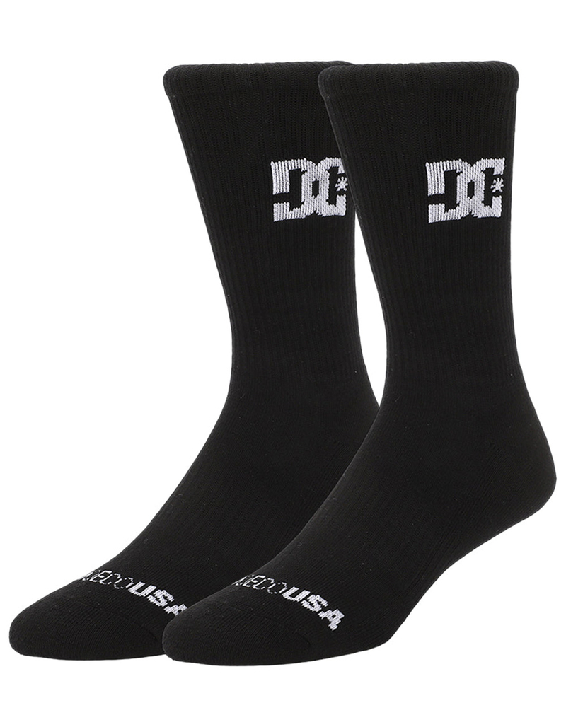 DC Shoes 6 Pack Mens Crew Socks image number 1