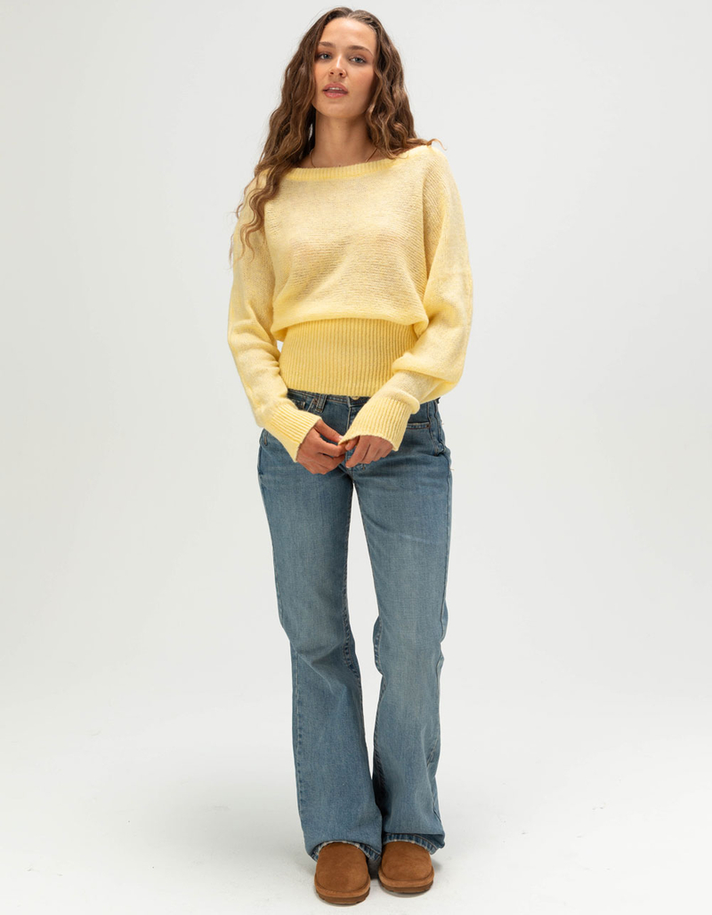 BDG Urban Outfitters Womens Off The Shoulder Sweater image number 1