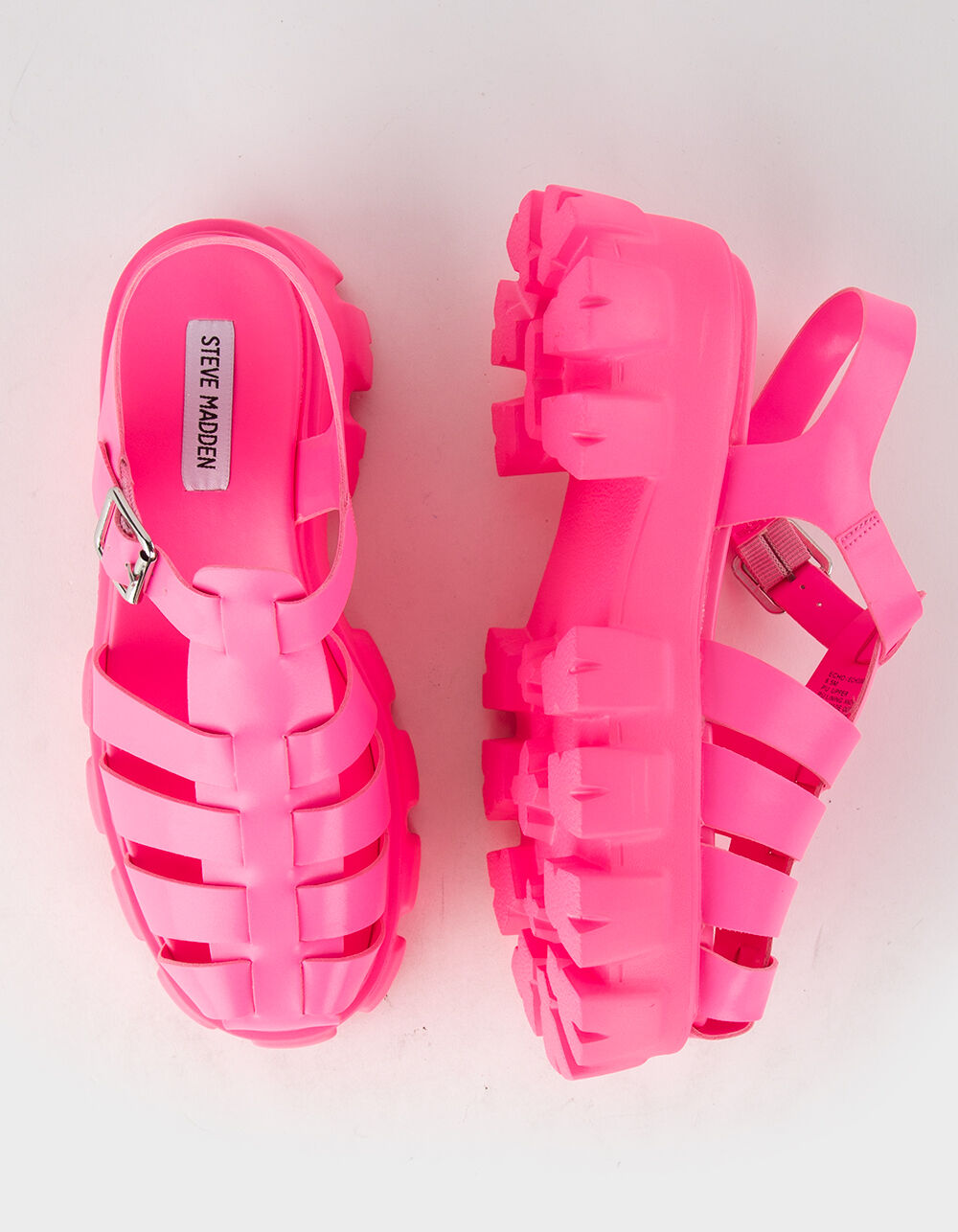 STEVE MADDEN Echo Womens Platform Sandals - PINK | Tillys