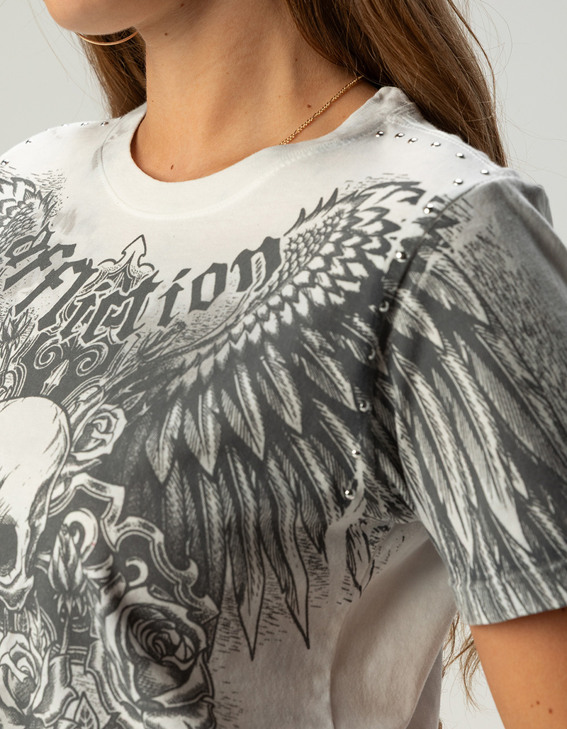 AFFLICTION Indifference Womens Fitted Tee image number 1