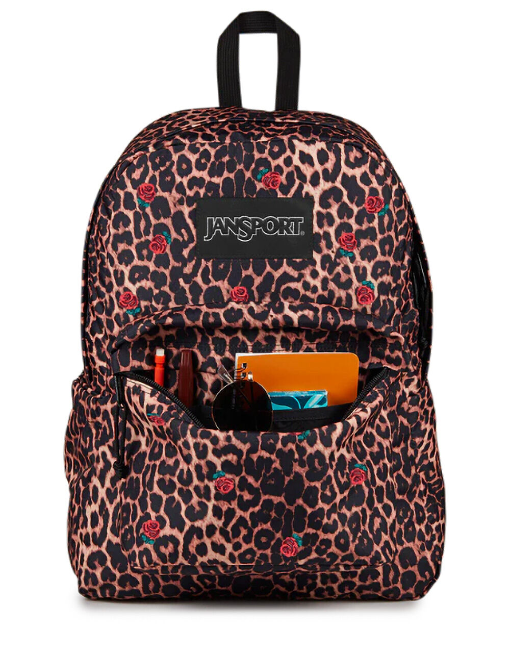 JANSPORT 希少ヒョウ柄リュック JANSPORT SuperBreak Plus FX Backpack - LEOPARD ROSE - ONE SIZE