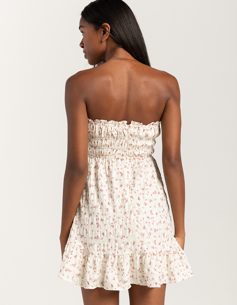 FULL TILT Womens Ruffle Tube Dress image number 3