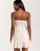 FULL TILT Womens Ruffle Tube Dress image number 4