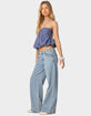 EDIKTED Serina Strapless Bubble Top image number 4