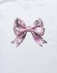 BOW Pink Camo Unisex Kids Tee image number 2