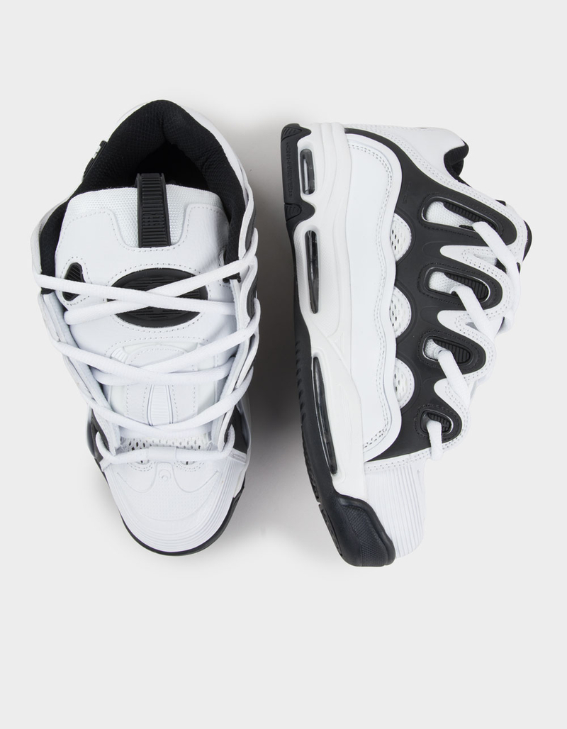 OSIRIS D3 2001 Skate Shoes WHT/BLK Tillys