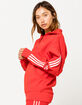 ADIDAS Half-Zip Scarlet Womens Sweatshirt image number 2